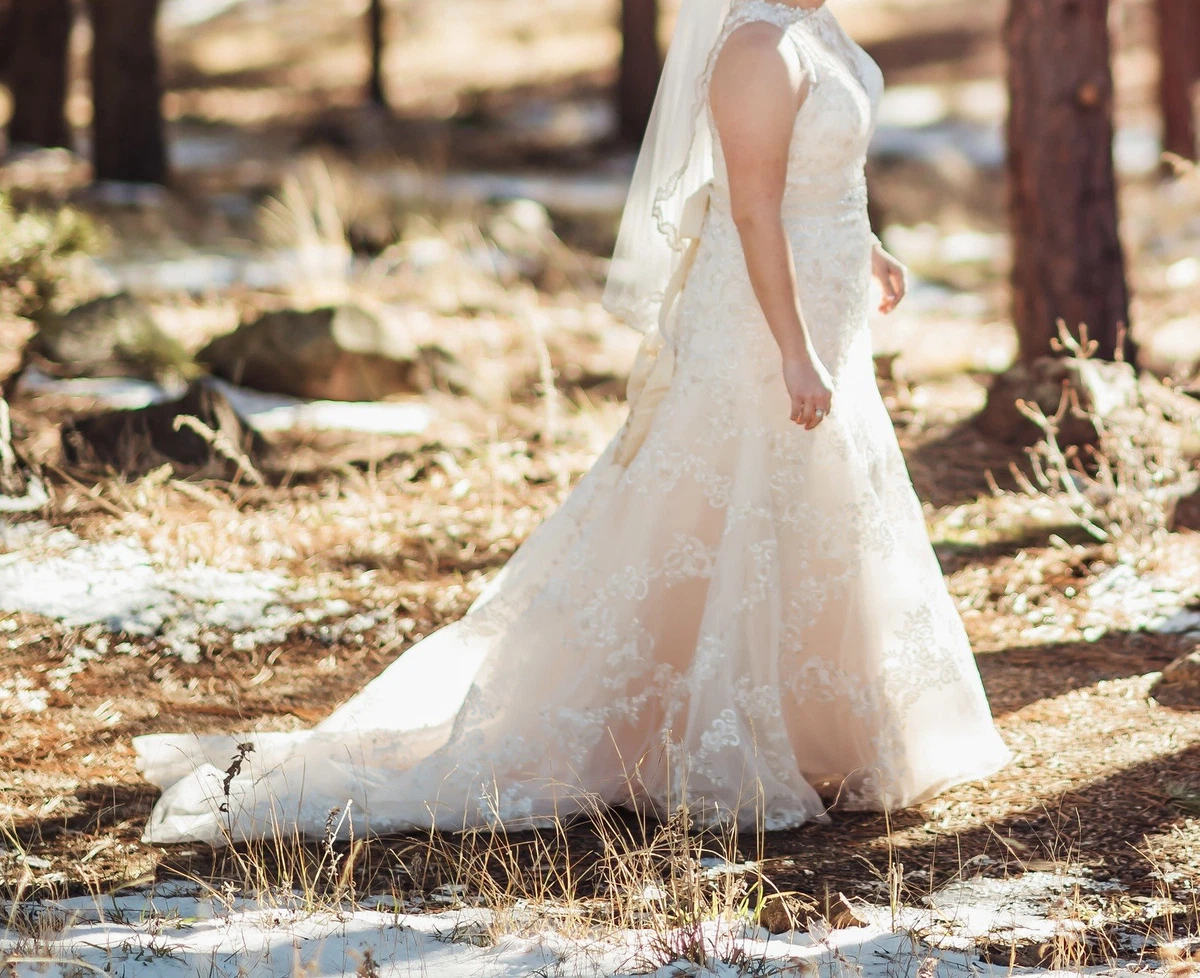 bridesmaid dresses for muslim Light Green Muslim Wedding Dresses Long Sleeves A Line Chiffon Bridal Dress  - main image 1