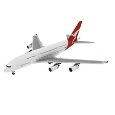 1:300 A380 Qantas Airways Civil Airliner Paper Model Unassembled DIY Plane