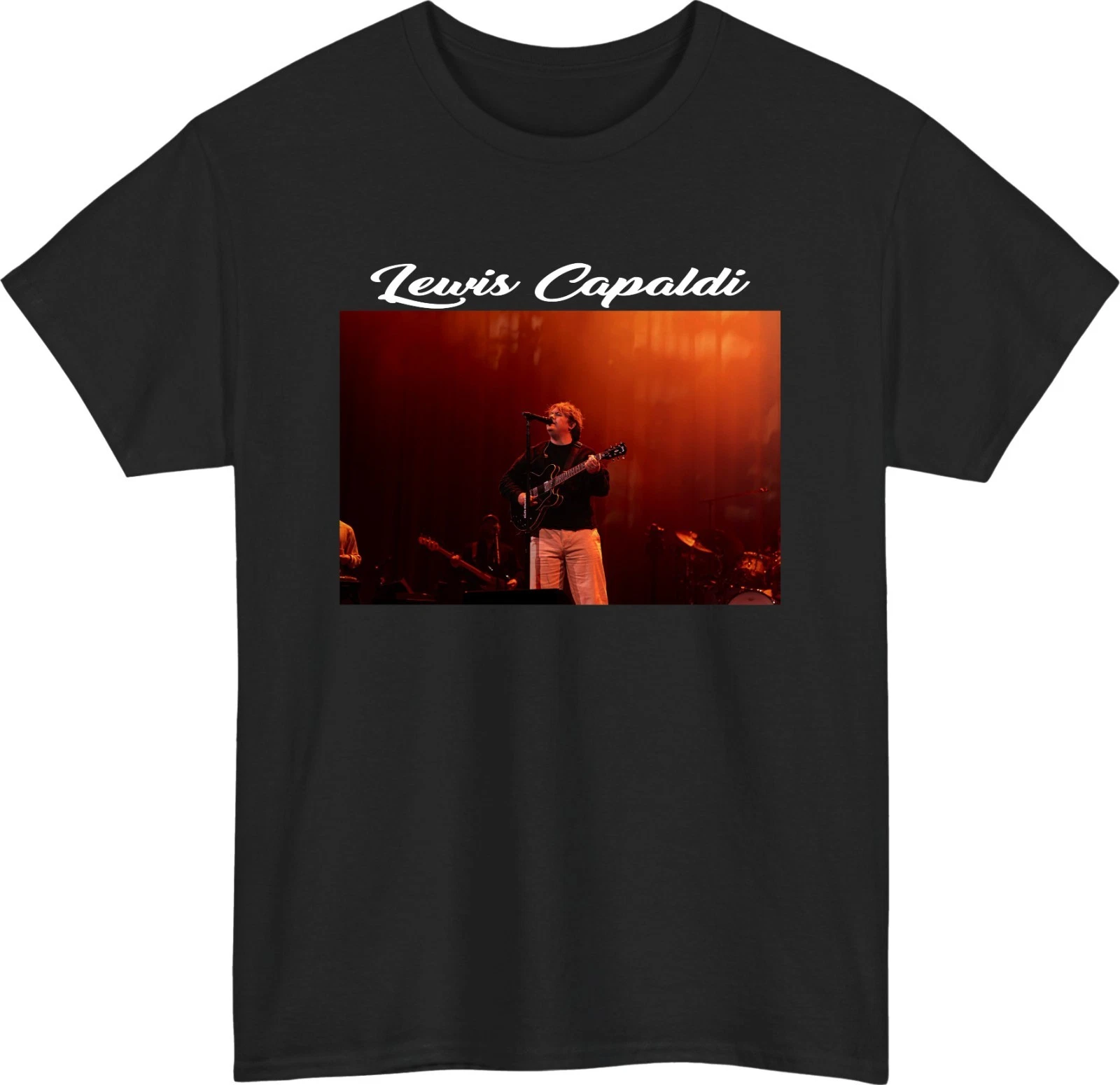 Lewis Capaldi UK Tour 2026 T-Shirt Indie Music Fan Concert Tee