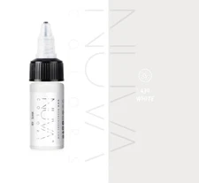 Nuva Colors Areola WHITE 1/2-oz Permanent Makeup Ink Pigment PMU Supplies