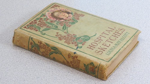 Hospital Sketches by Louisa May Alcott - vintage hardcover - Hurst & Co - Foto 3 di 10
