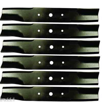 320-535 STENS (6) Air Lift Blades Bunton Dixie Chopper 50'' Deck Lawn Mower 