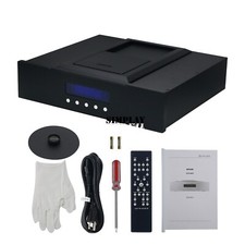 JAY'S AUDIO Black 230VAC CDT2-Pro CD Turntable OCXO Hi-End Low Noise CD Player