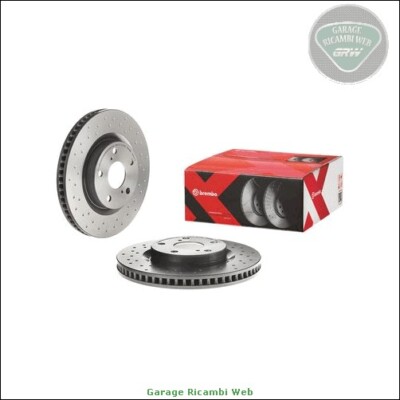 Dischi Freno Brembo Xtra Forati Anteriori - Set Di 2, Prestazioni Sportive, Omologazione ECE R-90 - Foto 10