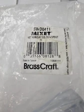 Brasscraft Diveter Tub Spout, 5-1/8" Spout Reach, 1/2" Connection Size, SWDO411
