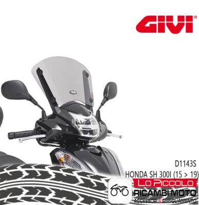 Parabrezza Basso Cupolino Givi Sh 300 Sh 150 Parabrezza Per Honda