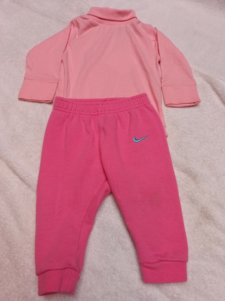 Pink Newborn Nike Pants Cute Baby Nike Jogging Suit Nike Toddler