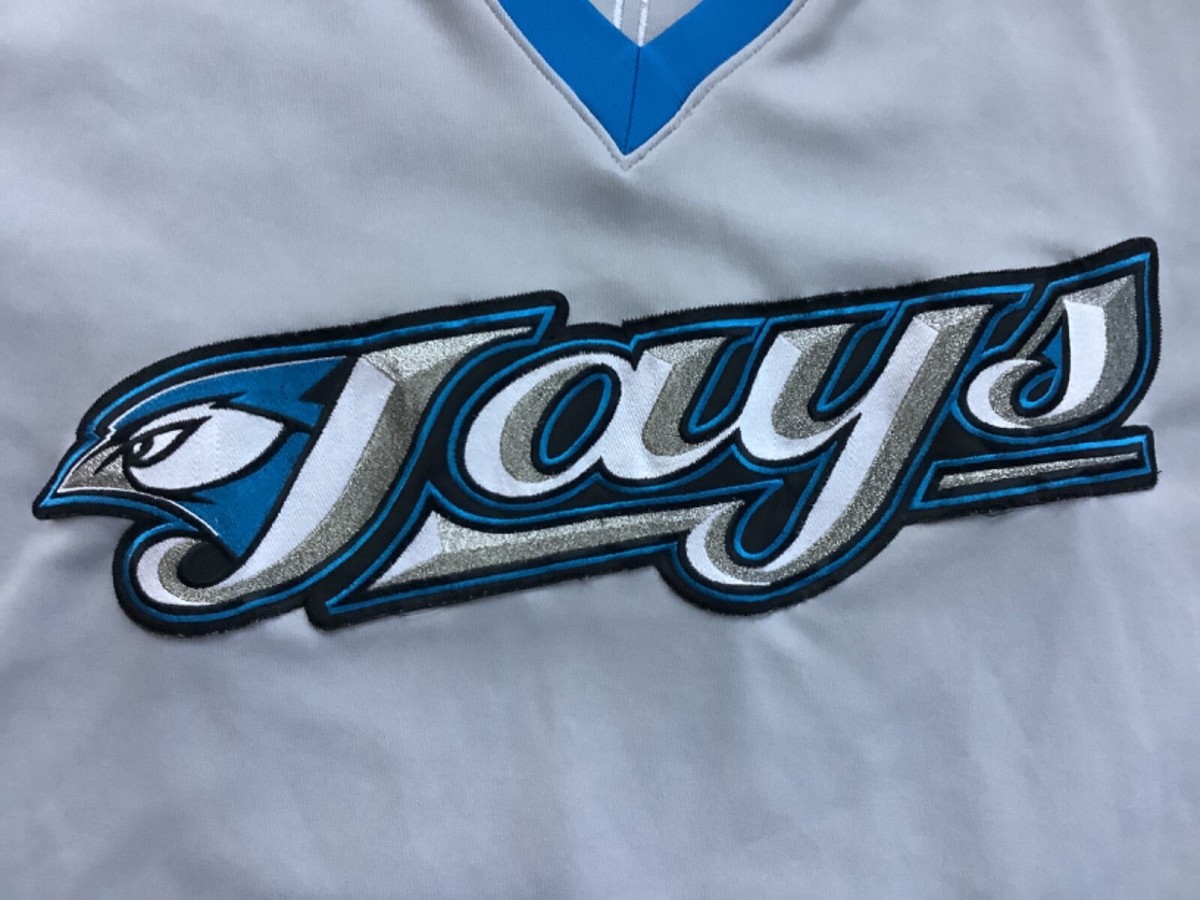 Majestic Toronto Blue Jays Carlos Delgado #25 Stitched Pullover