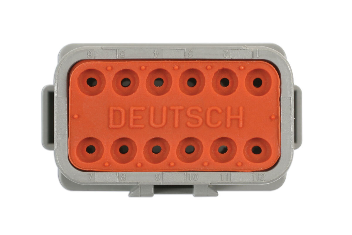 Connect Deutsch 12 Perno Recipiente Connettore Kit 14pc 37509