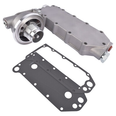 Oil Cooler Housing Filter Head w/ Gasket for Cummins 6CT ISC QSC 8.3 ISL QSL 8.9