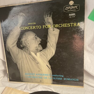 Bartok Concerto for Orchestra London Records CM 9184 Vinyl