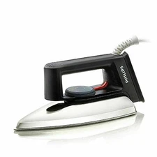 Philips 750 W Linished Soleplate Dry Iron Uniform Heating Iron Faster Heating