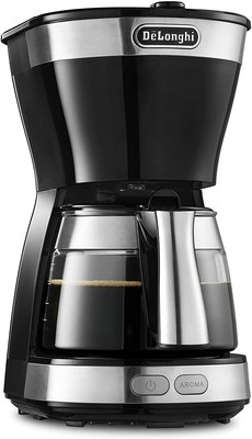 DeLonghi Drip Coffee Maker Black Active 