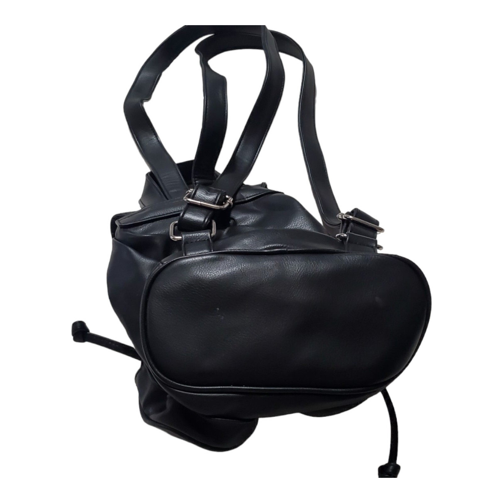 Wild Fable Mini Drawstring Backpack Handbag Black… - image 8