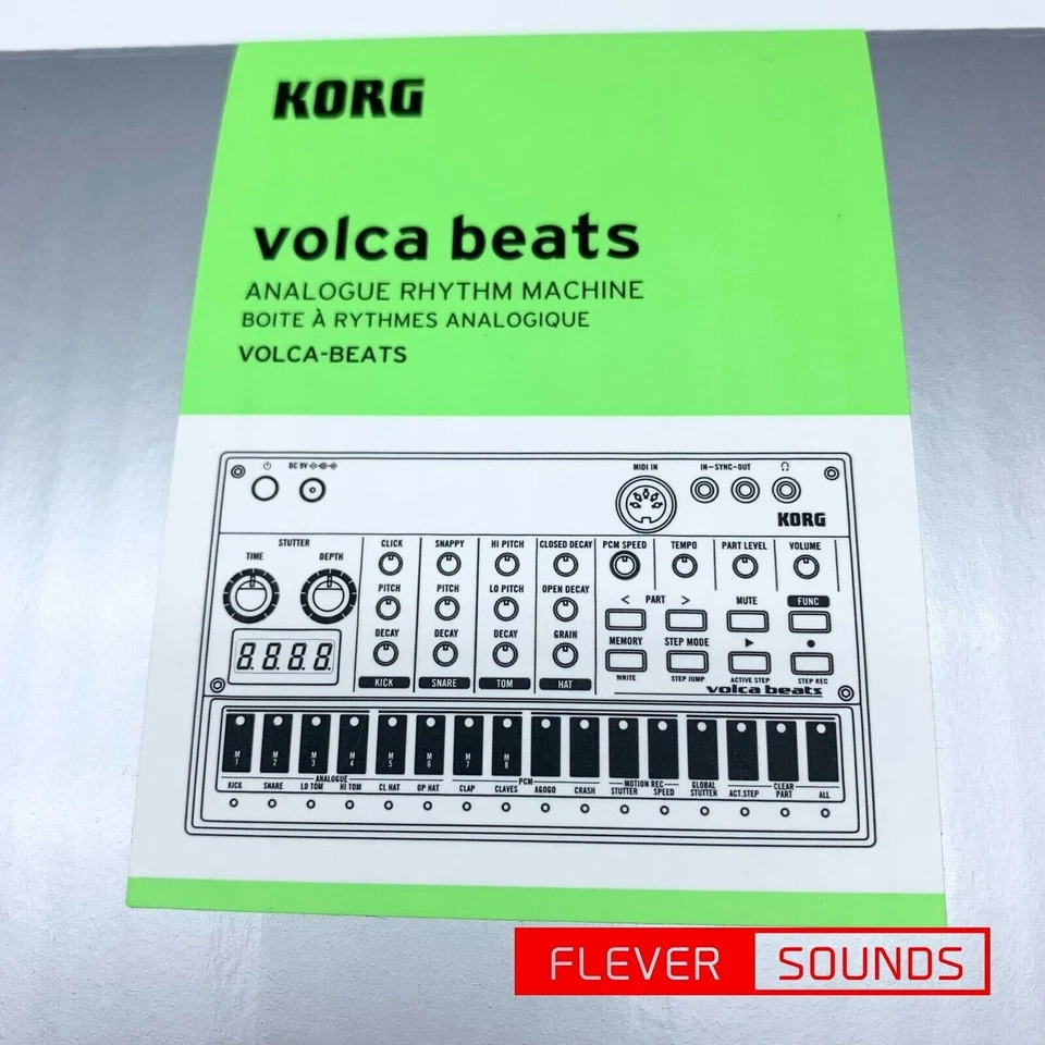 Korg volca beats Analog Rhythm Machine Analog Sound Loop/Step Sequencer - Image 4 of 4