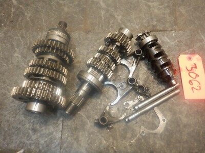 1992 KAWASAKI NINJA ZX600 ZX-6 TRANSMISSION GEAR FORK SET 3062 | eBay