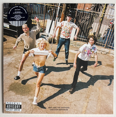 AMYL AND THE SNIFFERS * CARTOON DARKNES * LIMITED BLACK w/ GLITTER