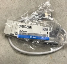 New in Bag SMC sv3300-5w1u Solenoid 24VDC Coil Brand New.
