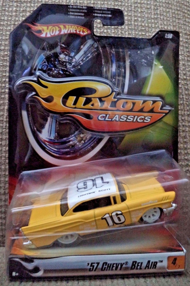 HOT WHEELS CUSTOM CLASSICS '57 CHEVY BEL AIR 4/7 *NEW* | eBay