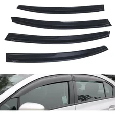 For 2012-2015 Honda Civic Sedan Mugen Style Window Visor Rain Guards 4PCS USA
