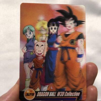 Dragon Ball W3D Collection Card 329 372 Son Goku Shenron Morinaga