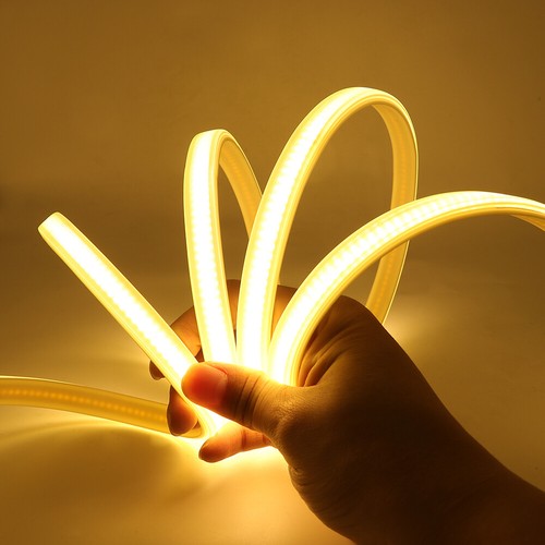 COB LED Strip Lights 110V Flexible Tape Lamp Lighting Cabinet Kitchen Waterproof - Picture 14 of 15