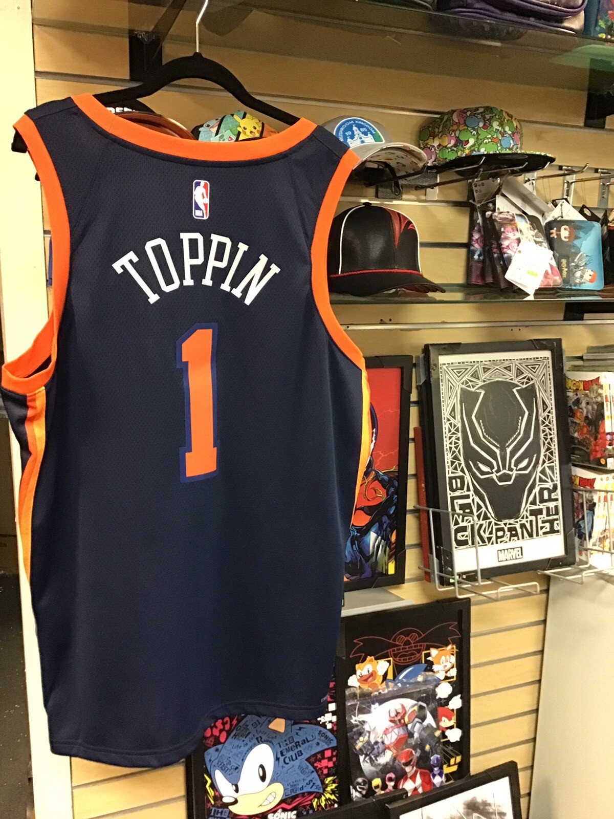 Obi Toppin New York Knicks Nike Jordan NBA Jersey Size 52 XL Statement