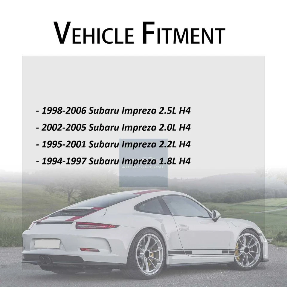 Braço traseiro traseiro 2x para Subaru Impreza 1994-1997 - Imagem 2 de 4