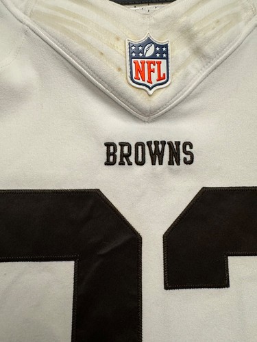 Genuine Nike On Field Elite Trent Richardson Cleveland Browns Jersey 52 Mens 2XL - Picture 6 of 23