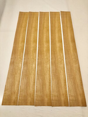 Anigre Figured Wood Veneer: 5 Sheets (38  X 4 ) 5 Sq Ft