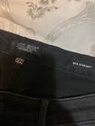 judy blue size 15/32 black distressed straight stretch jeans — photo 5