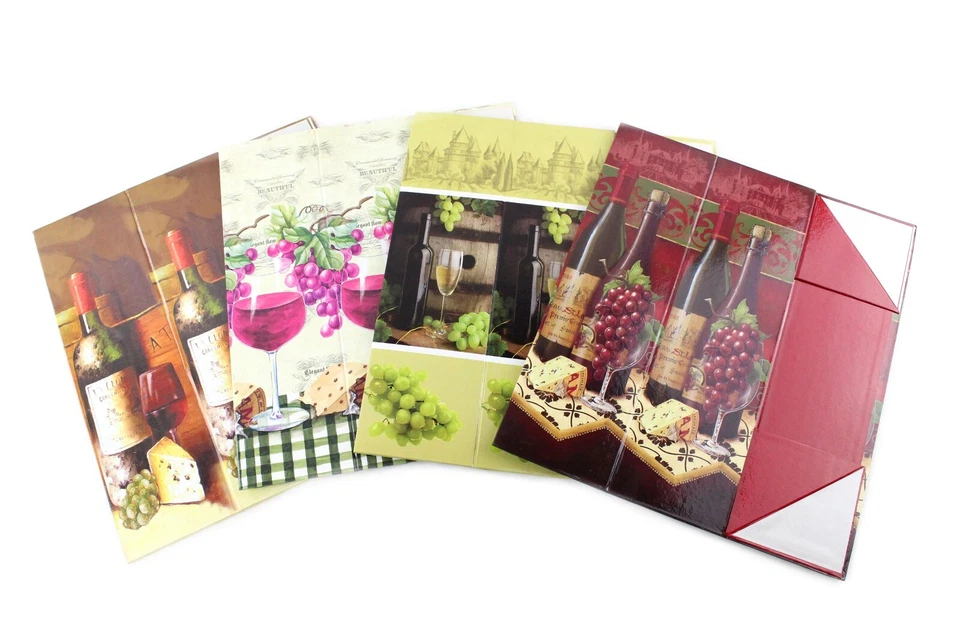 96x Wein Geschenkboxen Sonderposten Restposten Faltboxen Kartons 2. Wahl - Bild 2 von 4