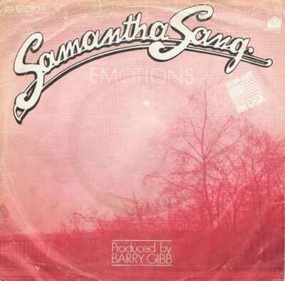 Samantha Sang Emotions 7'' Single Vinyl Schallplatte 73617
