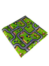 Tessuto cotone fantasie pista stoffe arredamento divani arredo tende tendaggi