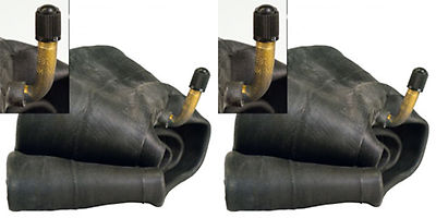   (TWO) REAL 11X4.00-5 11/4.00-5 TIRE INNER TUBE BENT METAL VALVE FREE SHIPPING