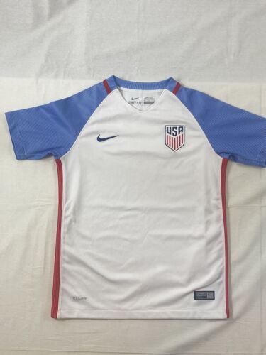 RIO 2016 Olympic USA NIKE Soccer Jersey Youth Boys Medium MSRP $90 - Picture 1 of 10