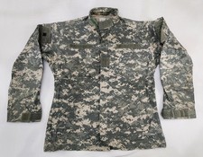 US Military ACU UCP Combat Uniform Shirt Digital Camo Medium Long Used