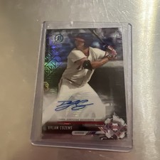 2017 Bowman Chrome Prospect Mega Box Auto Dylan Cozens #BMA-DC Auto 11ff