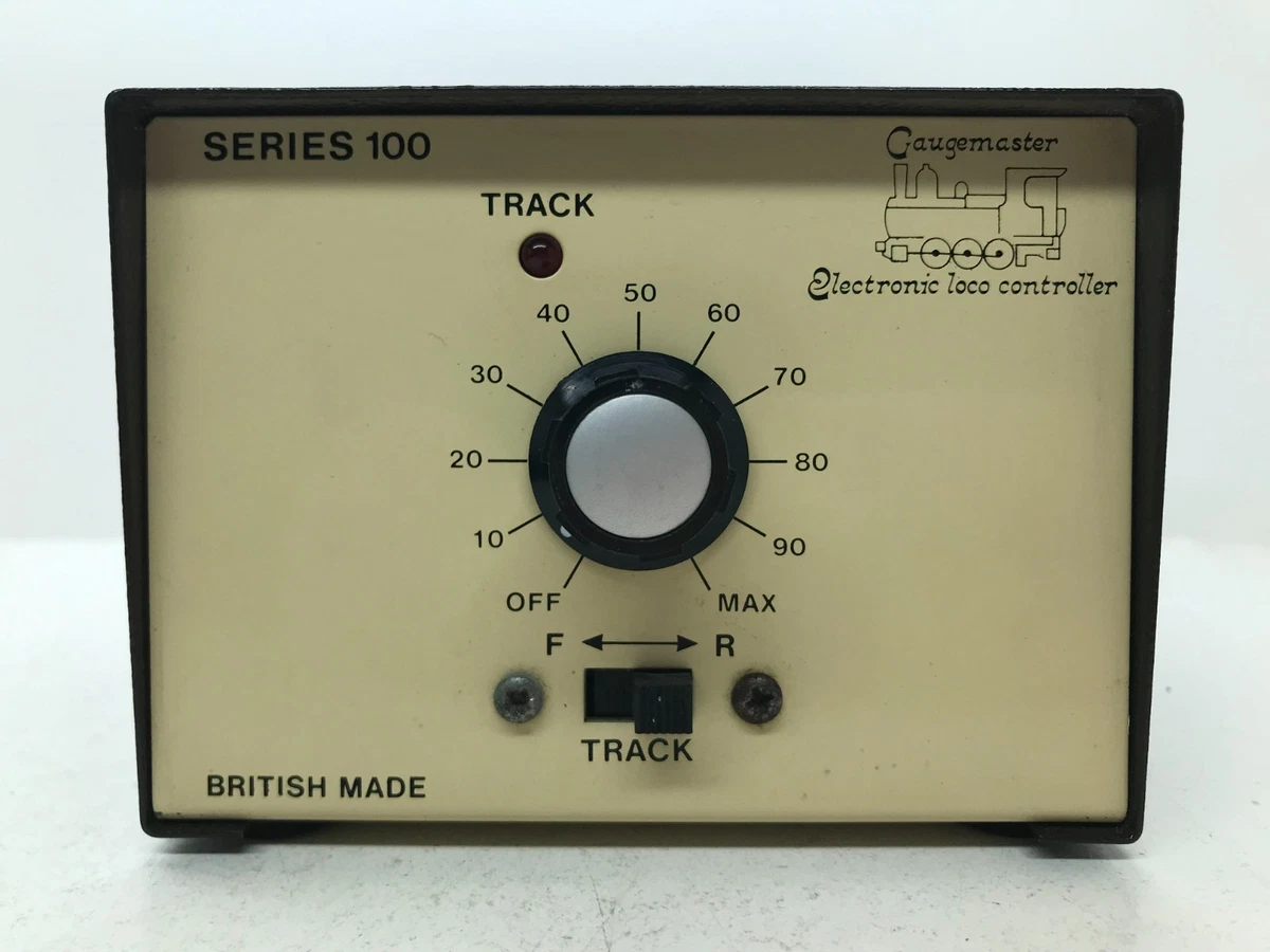 Regolatore Di Velocità Gaugemaster 100 – 12V DC Per Modellismo OO E N, Nuovo Stock Vecchio
