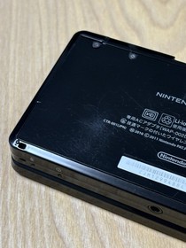 Nintendo 3DS Cosmo Black Console Tested Working Japan