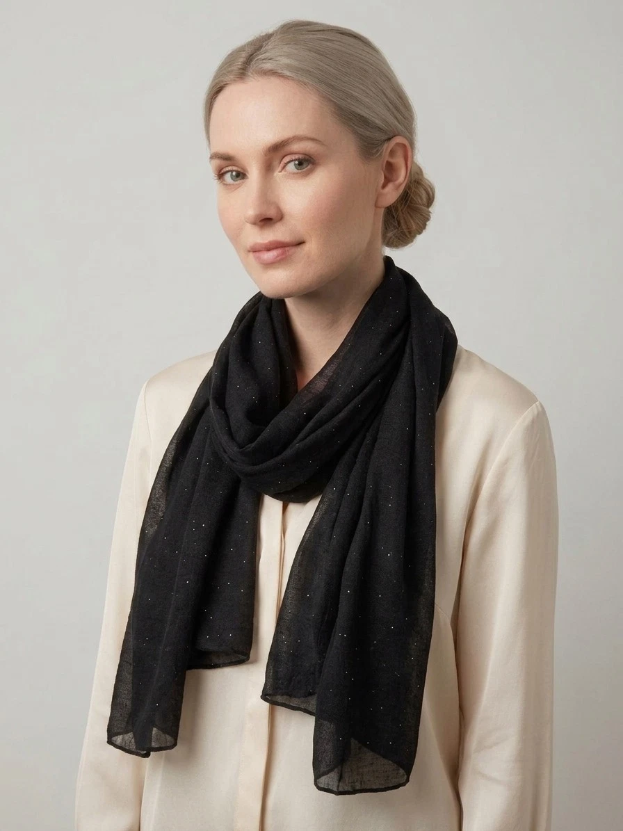 Écharpes et châles verts en viscose pour femme