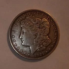 1921 Morgan Silver Dollar $1 Coin Business Strike 0.9 Fineness