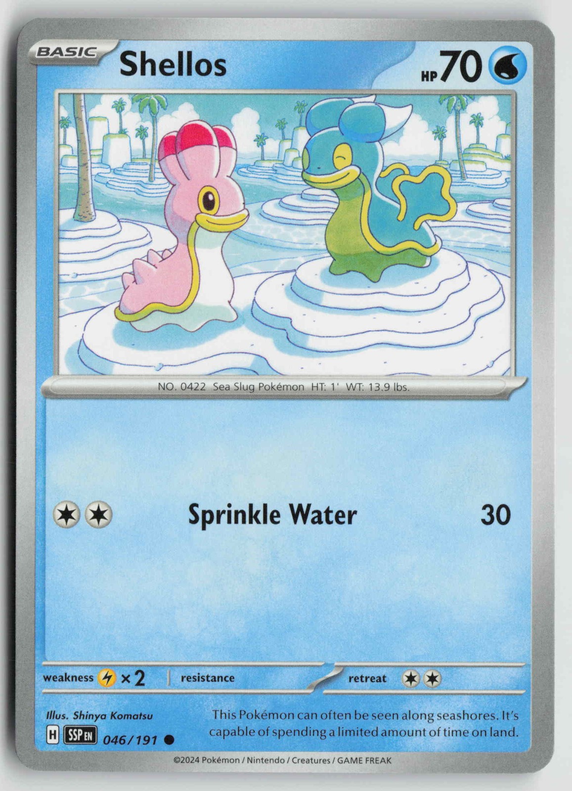 Shellos Common SV08: Surging Sparks 046/191 NM