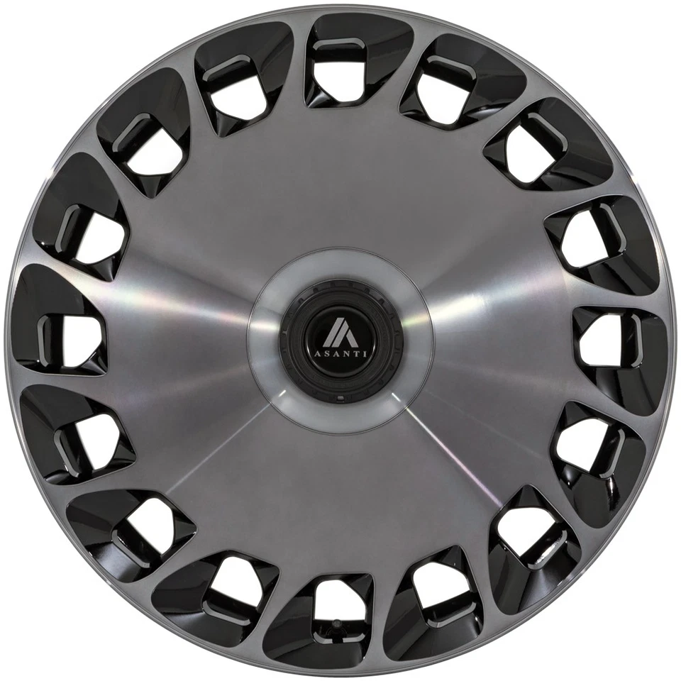 Asanti ABL-45 Aristocrat 20x10.5 5x112/5x4.5" +40mm Black/Tint Wheel Rim 20 Inch Foto 3 de 4