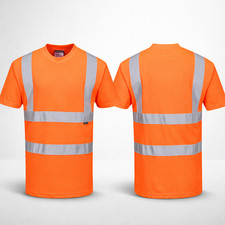 Portwest T-Shirt De Travail Pour Hommes En Matière Respirante 40 + UPF