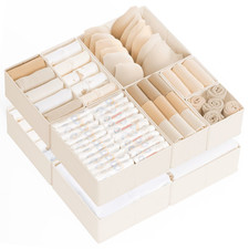 Drawer Organizer Clothes, Foldable Closet Organization and Storage for Nursery,