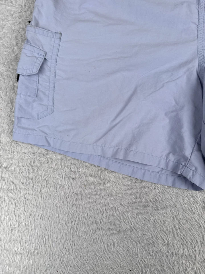 Pantalones Cortos Columbia Vintage Para Mujer Pequeños Púrpura Sudor Cinturón 100% Nylon 32x6 Foto 3 de 4