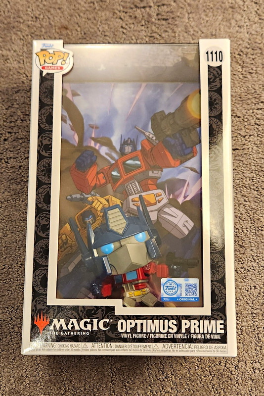 Funko Pop! Games Magic: The Gathering Optimus Prime Vinyl Figure #1110