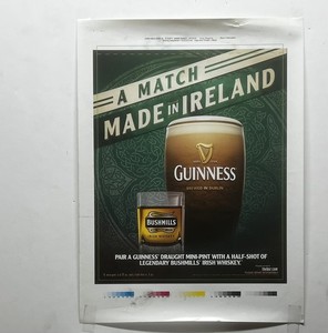  (8)Different Original Proofs Jose Cuervo Crown Royal Guinness Heineken 