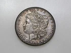 1887-S $1 MORGAN SILVER ONE DOLLAR TONED